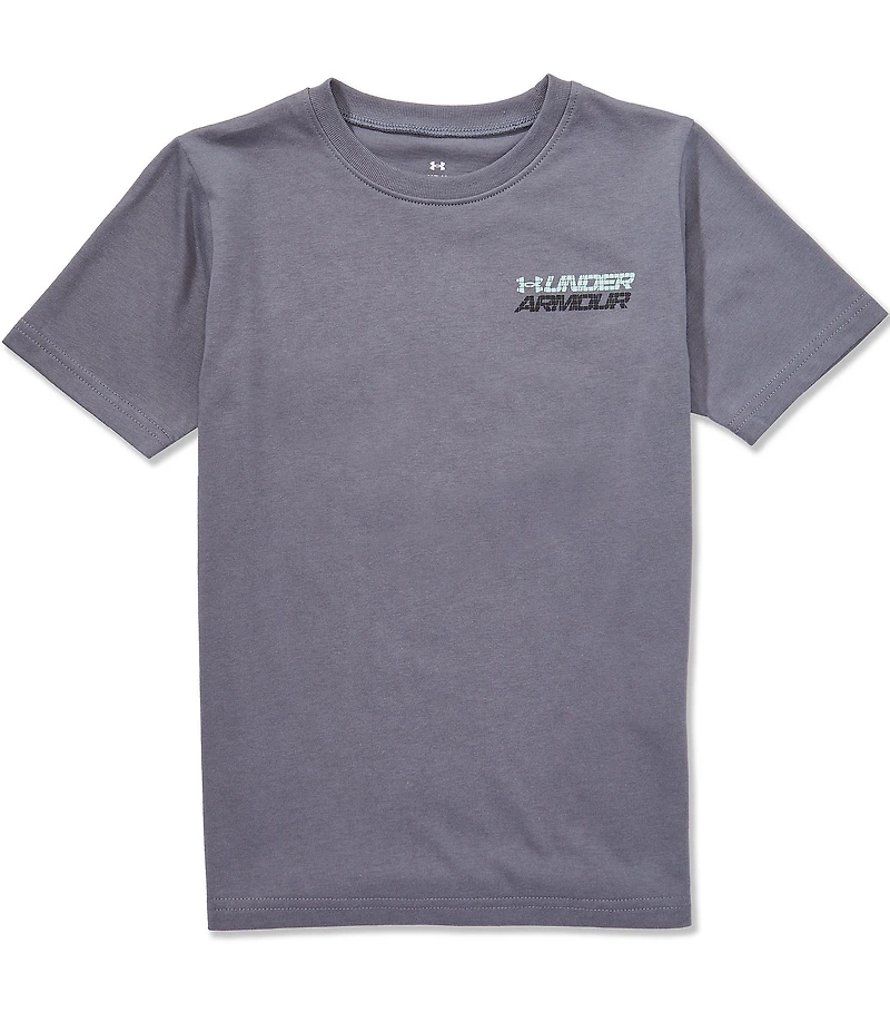 Under Armour Big Boys Short Sleeve Grid Escape Tee