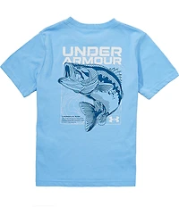 Under Armour Big Boys Short Sleeve Intel Bass T-Shirt