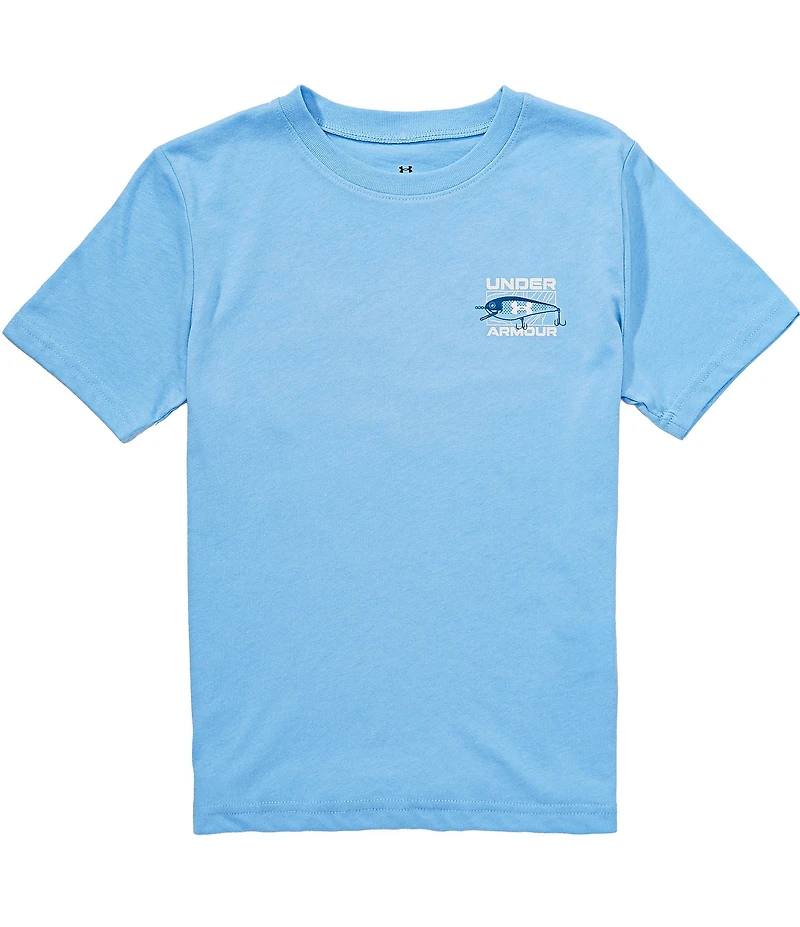 Under Armour Big Boys Short Sleeve Intel Bass T-Shirt