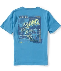 Under Armour Big Boys Short Sleeve Skeletal Bass T-Shirt