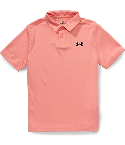 Under Armour Big Boys Short-Sleeve Solid Golf Polo
