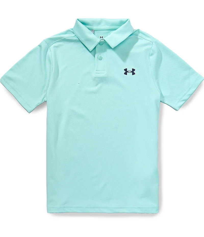 Under Armour Big Boys Short-Sleeve Solid Golf Polo