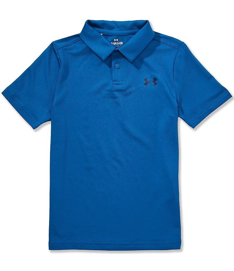 Under Armour Big Boys Short-Sleeve Solid Golf Polo