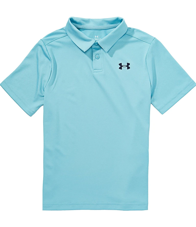 Under Armour Big Boys Short-Sleeve Solid Golf Polo