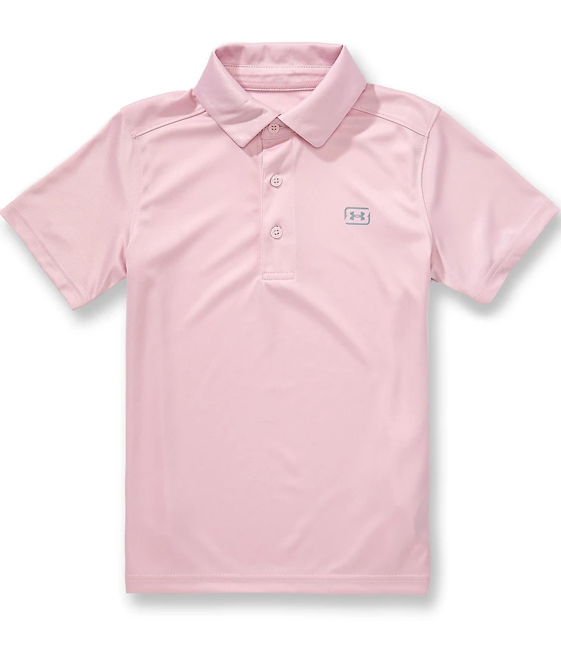 Under Armour Big Boys Short Sleeve Solid UPF Polo Shirt