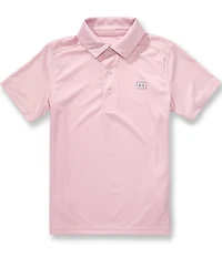 Under Armour Big Boys Short Sleeve Solid UPF Polo Shirt