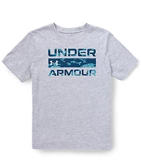 Under Armour Big Boys Short Sleeve Stacked Logo T-Shirt
