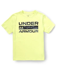 Under Armour Big Boys Short Sleeve Stacked Logo T-Shirt