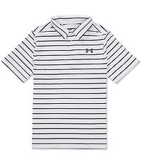 Under Armour Big Boys Short-Sleeve Striped Golf Polo