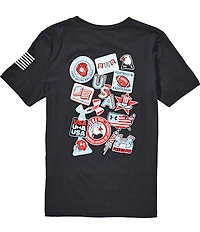 Under Armour Big Boys Short Sleeves UA Freedom Americana Logo Tee