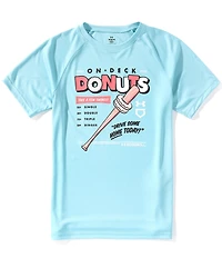 Under Armour Big Boys Tech Donut Baseball T-Shirt