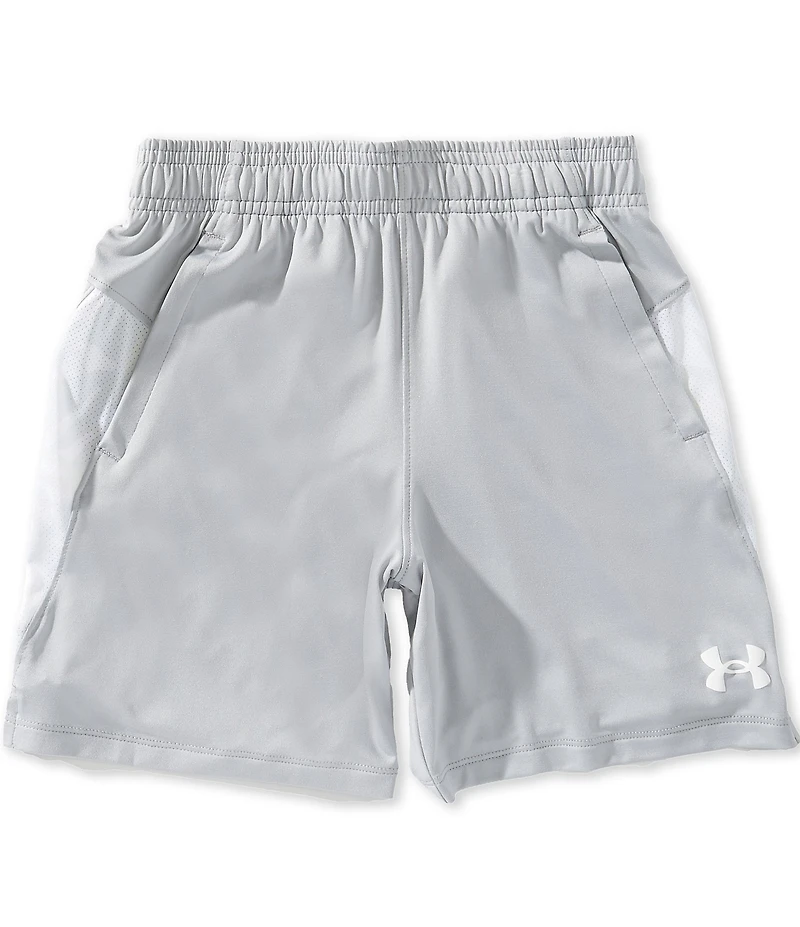 Under Armour Big Boys Tech Vent Print Blocked Shorts