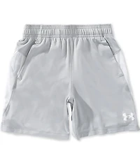 Under Armour Big Boys Tech Vent Print Blocked Shorts
