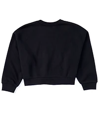 Under Armour Big Girls Long Sleeve Crewneck Rival Fleece Oversized Pullover
