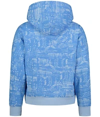 Under Armour Big Girls Printed Logo Hoodie