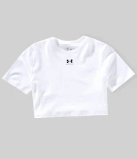 Under Armour Big Girls Short Sleeve Rival T-Shirt