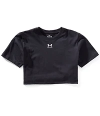 Under Armour Big Girls Short Sleeve Rival T-Shirt