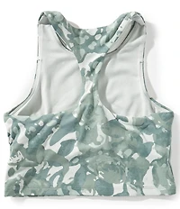 Under Armour Big Girls Sleeveless Motion Printed Crop Top