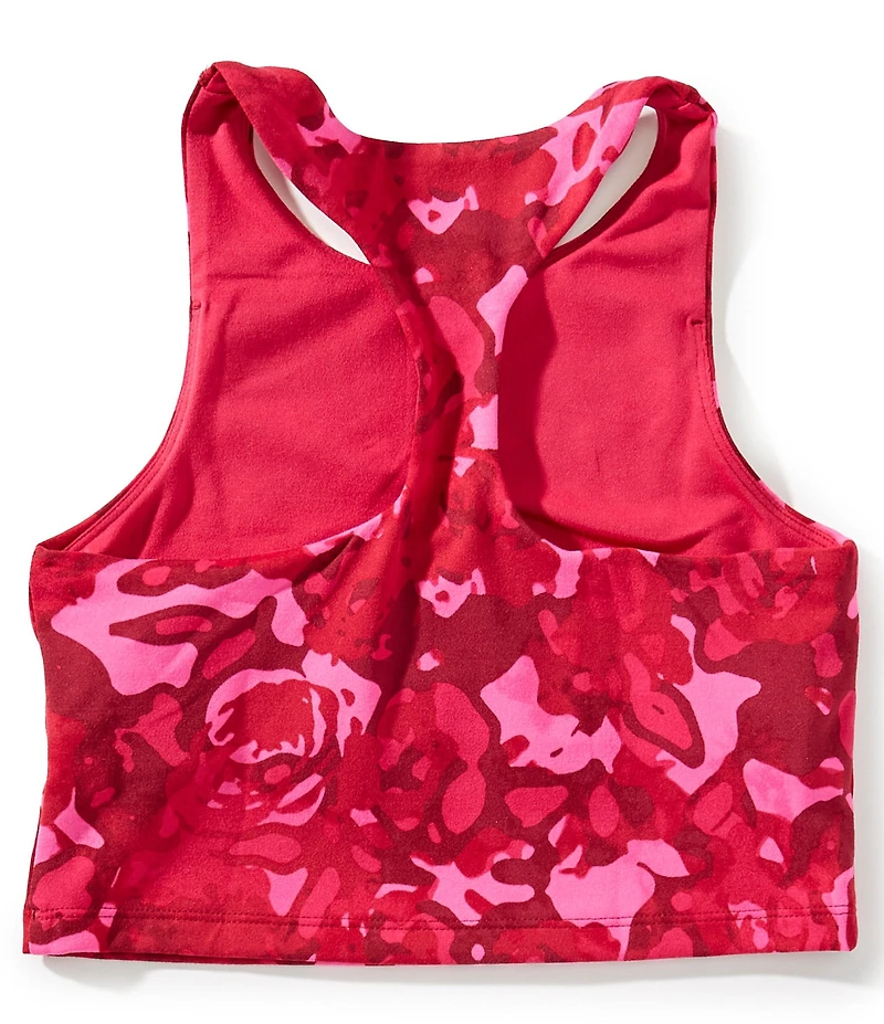 Under Armour Big Girls Sleeveless Motion Printed Crop Top