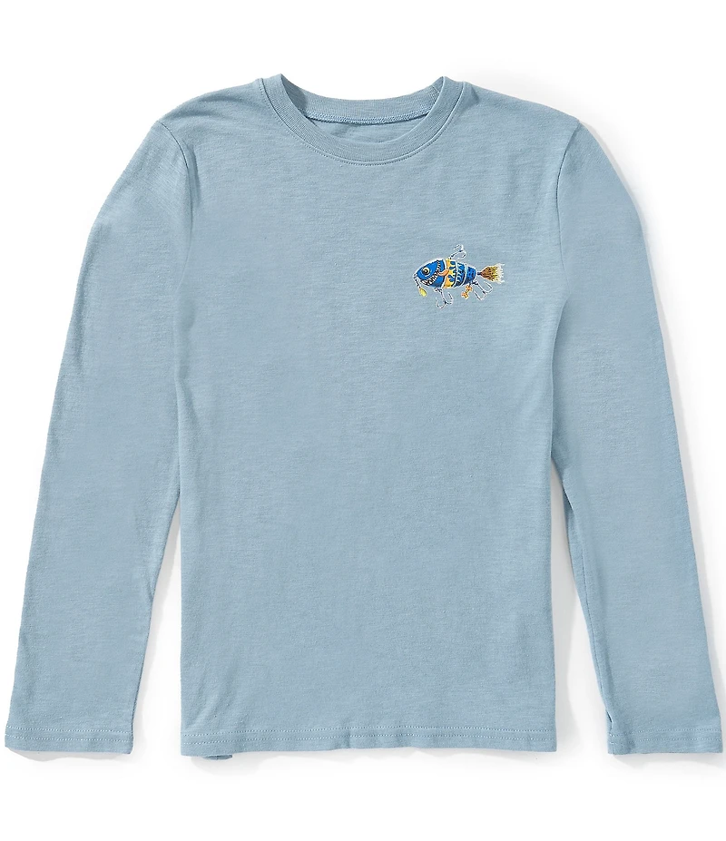 Under Armour Big Girls Long Sleeve Lured In Graphic Shirt