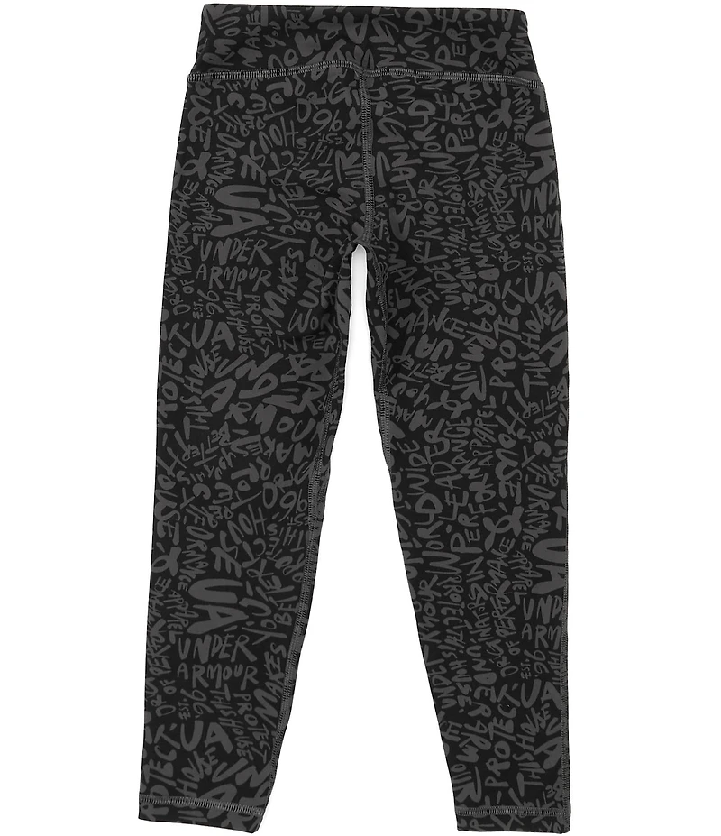 Under Armour Big Girls Motion Printed Cropped Pants