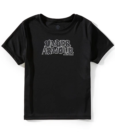 Under Armour Big Girls Tech Wordmark Short Sleeve T-Shirt