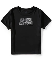 Under Armour Big Girls Tech Wordmark Short Sleeve T-Shirt