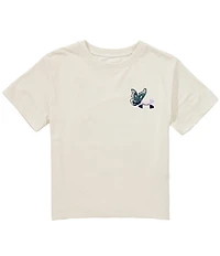 Under Armour Big Girls Short Sleeve Graphic Moths T-Shirt