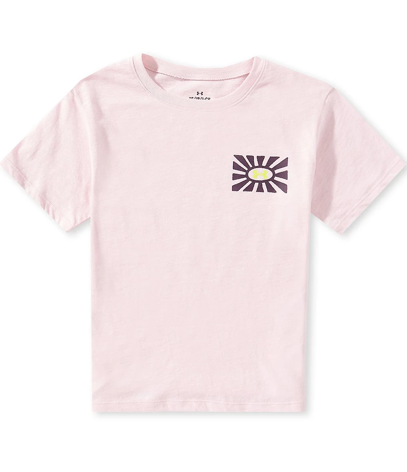 Under Armour Big Girls Short-Sleeve Outdoor Geo T-Shirt