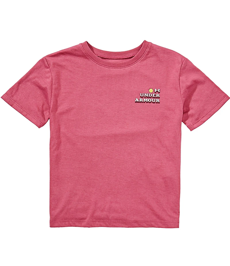 Under Armour Big Girls Short Sleeve Outdoor Phases T-Shirt