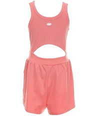 Under Armour Big Girls Sleeveless Runsie Romper