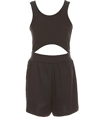 Under Armour Big Girls Sleeveless Runsie Romper