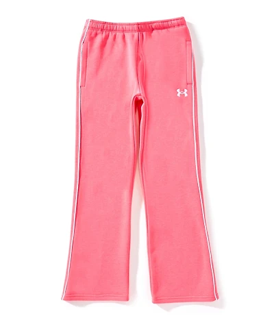 Under Armour Big Girls UA Rival Fleece Piped Pants