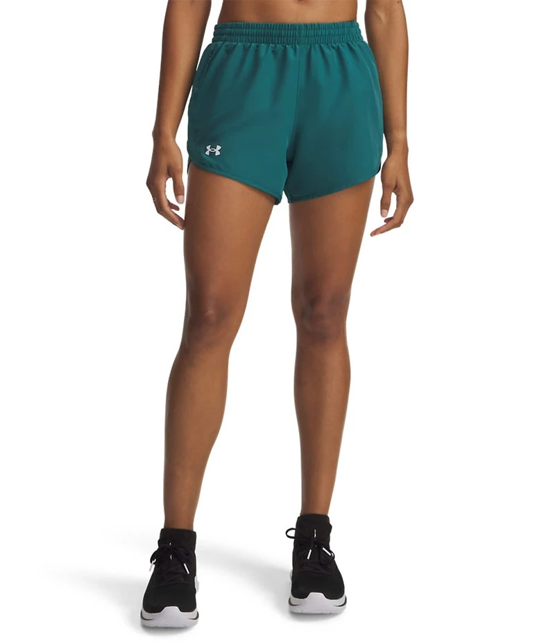 Under Armour Fly-By Mid Rise 3#double; Shorts