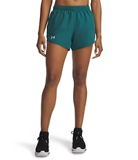 Under Armour Fly-By Mid Rise 3#double; Shorts