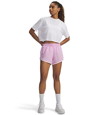 Under Armour Fly-By Mid Rise 3#double; Shorts