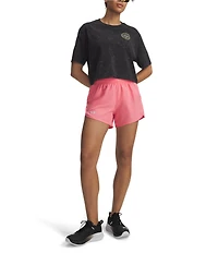 Under Armour Fly-By Mid Rise 3#double; Shorts