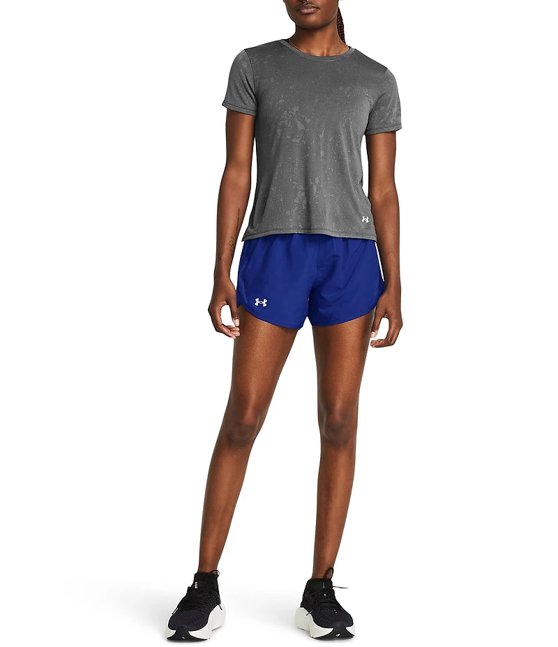 Under Armour Fly-By Mid Rise 3#double; Shorts
