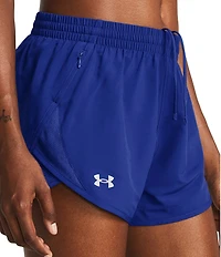 Under Armour Fly-By Mid Rise 3#double; Shorts