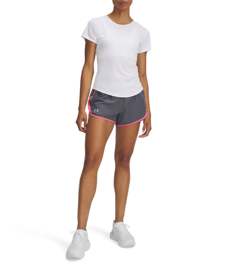 Under Armour Fly-By Mid Rise 3#double; Shorts