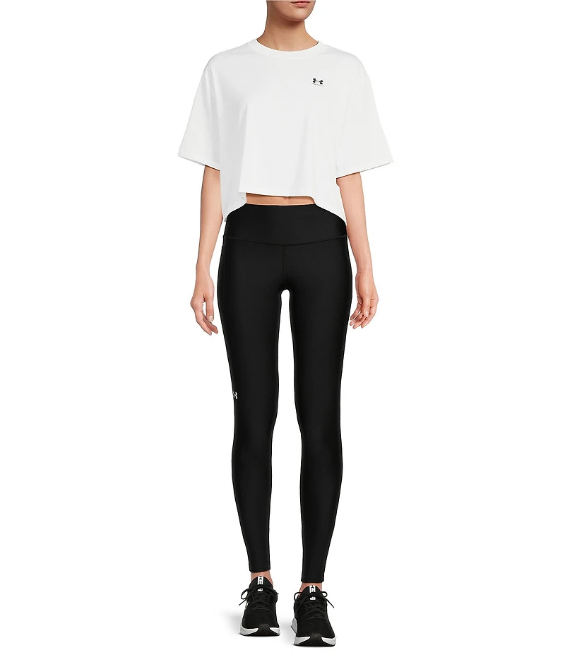 Under Armour Tech No-Slip Waist Ankle Length Pull-On Leggings
