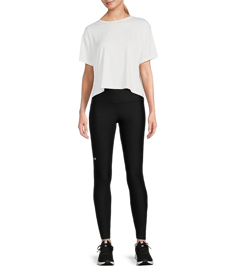 Under Armour Tech No-Slip Waist Full Length Pull-On Leggings