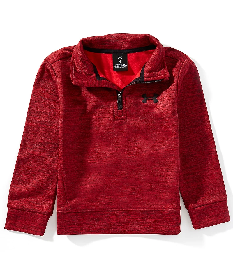 Under Armour Little Boys Long Sleeve Armour Fleece 1/4-Zip Pullover