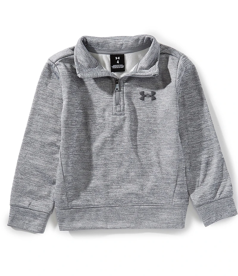 Under Armour Little Boys Long Sleeve Armour Fleece 1/4-Zip Pullover