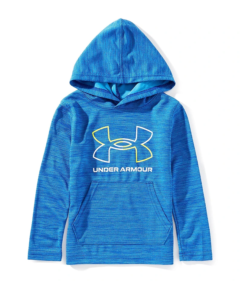Under Armour Little Boys Long Sleeves Big Logo Twist Hoodie