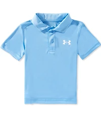Under Armour Little Boys Short Sleeve Matchplay Solid Collared Polo Shirt