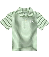 Under Armour Little Boys Short Sleeve Matchplay Striped Polo Shirt