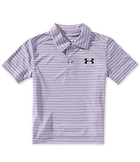 Under Armour Little Boys Short Sleeve Matchplay Striped Polo Shirt