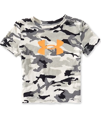 Under Armour Little Boys Short Sleeve Woodland Camouflage Printed T-Shirt