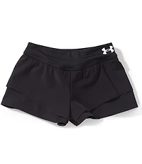 Under Armour Little Girls Double Layer Flare Shorts